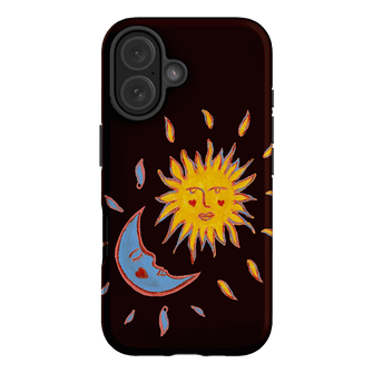 Sun & Moon Plum Printed Phone Cases iPhone 16 / Armoured by BG. Studio - The Dairy