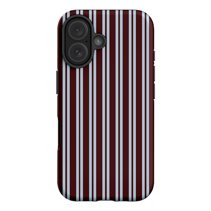 Varsity Stripes Printed Phone Cases iPhone 16 / Armoured by The Dairy - The Dairy