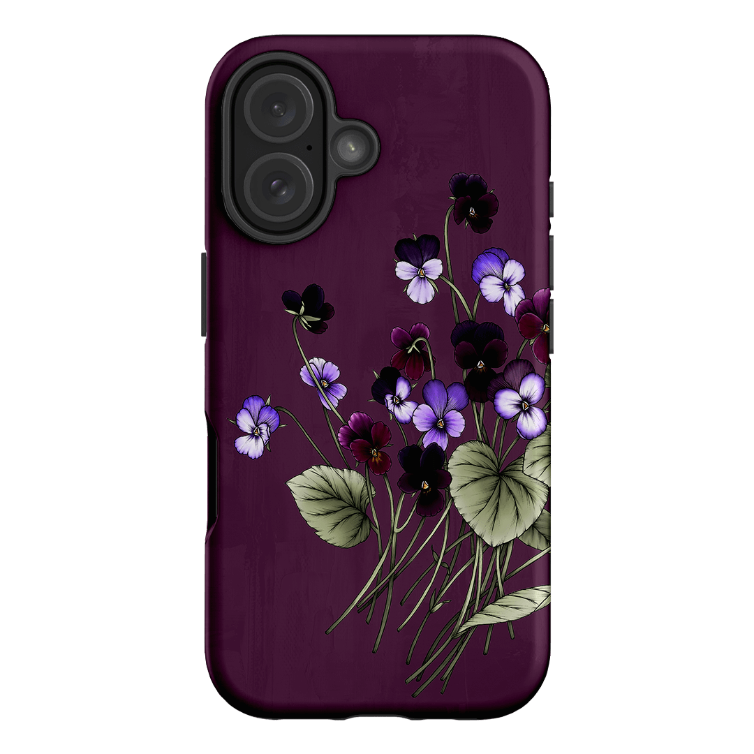 Viola Printed Phone Cases iPhone 16 / Armoured by Typoflora - The Dairy