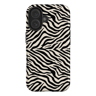 Zebra Ink Printed Phone Cases iPhone 16 / Armoured by The Dairy - The Dairy
