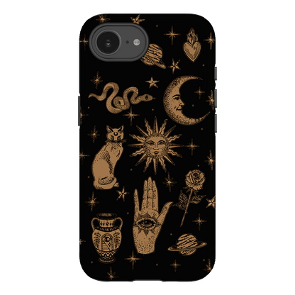 Astro Flash Noir Printed Phone Cases iPhone 16E / Armoured by Veronica Tucker - The Dairy