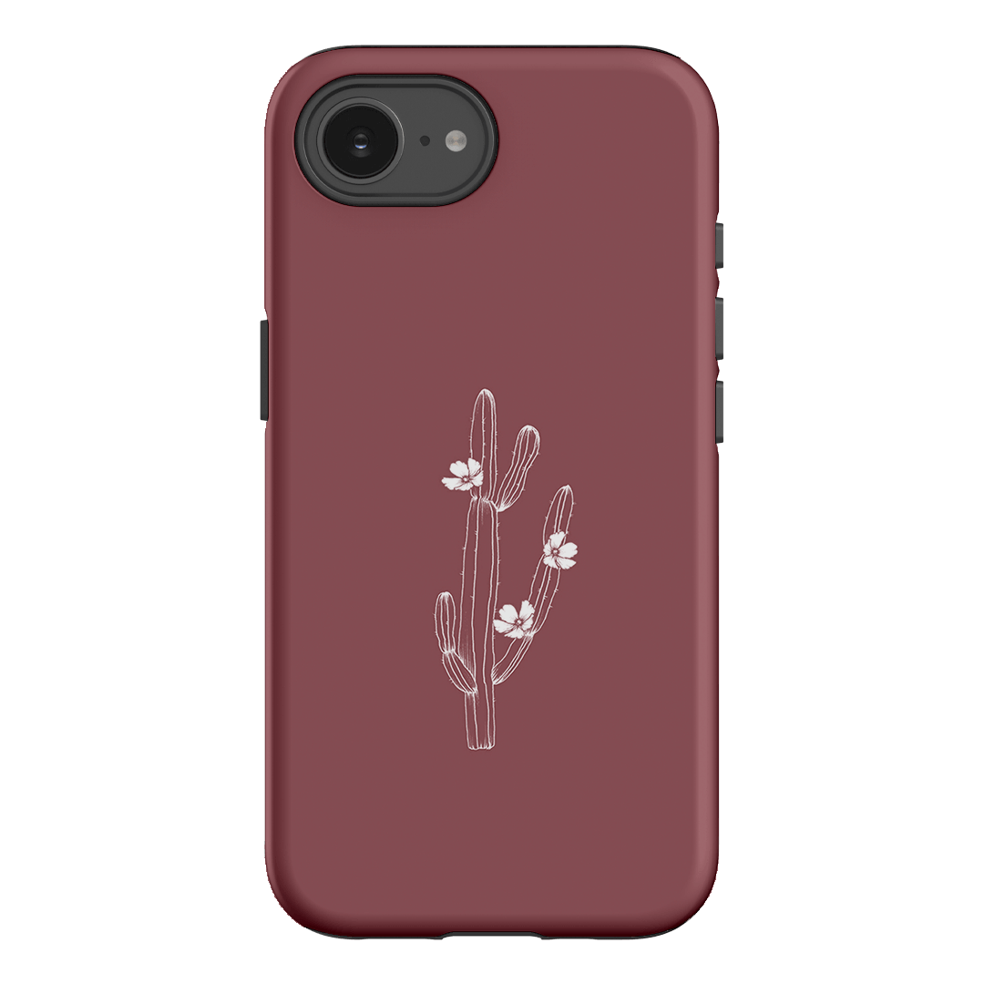 Cactus Flower Printed Phone Cases iPhone 16E / Armoured by Typoflora - The Dairy