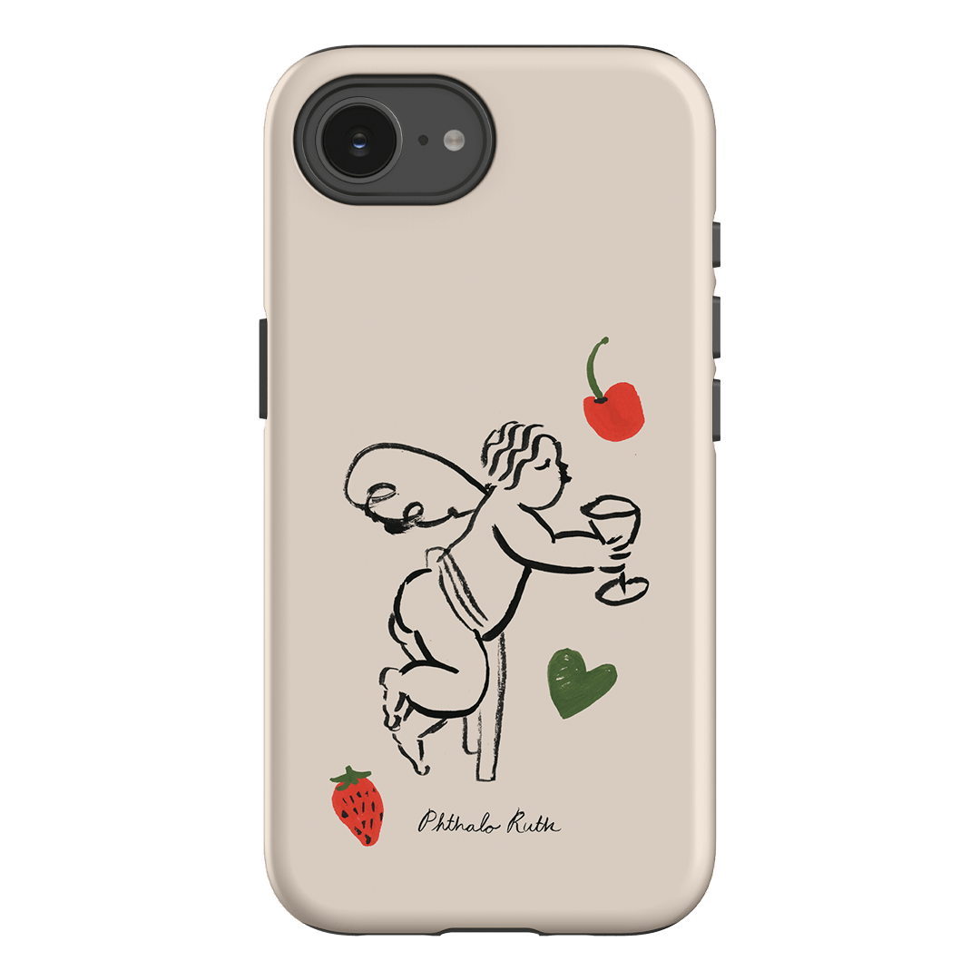 Cherub Printed Phone Cases iPhone 16E / Armoured by Phthalo Ruth - The Dairy