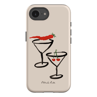 Chilli Cherry Printed Phone Cases by Phthalo Ruth - The Dairy