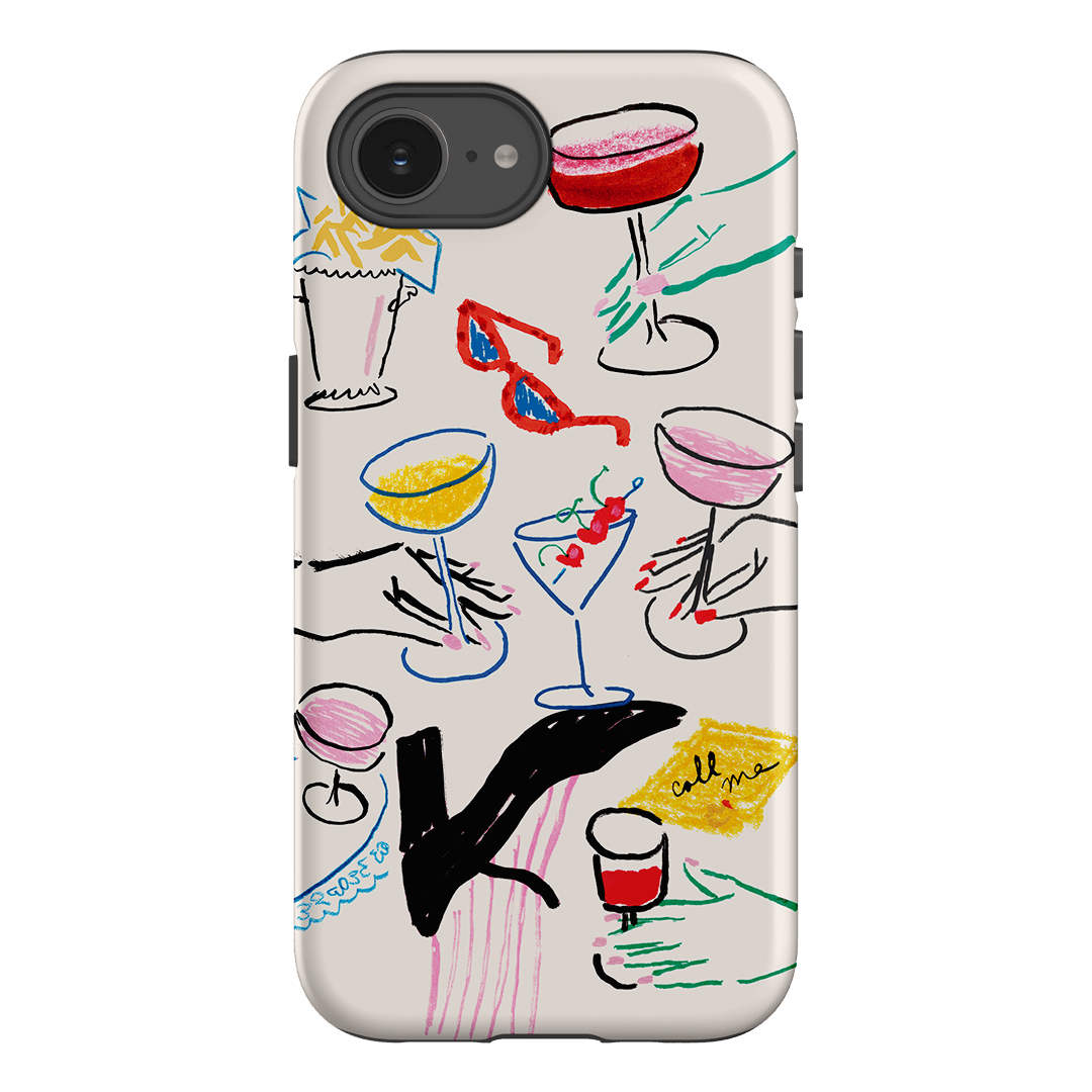 Girls Night Out Printed Phone Cases iPhone 16E / Armoured by Phthalo Ruth - The Dairy