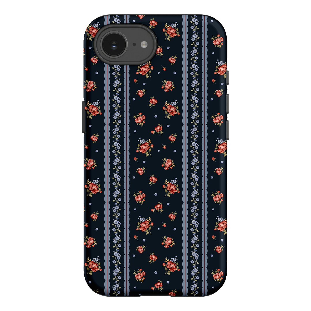 Midnight Stripe Printed Phone Cases iPhone 16E / Armoured by Kasiags Art - The Dairy