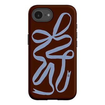 Mocha Ribbon Printed Phone Cases iPhone 16E / Armoured by Jasmine Dowling - The Dairy