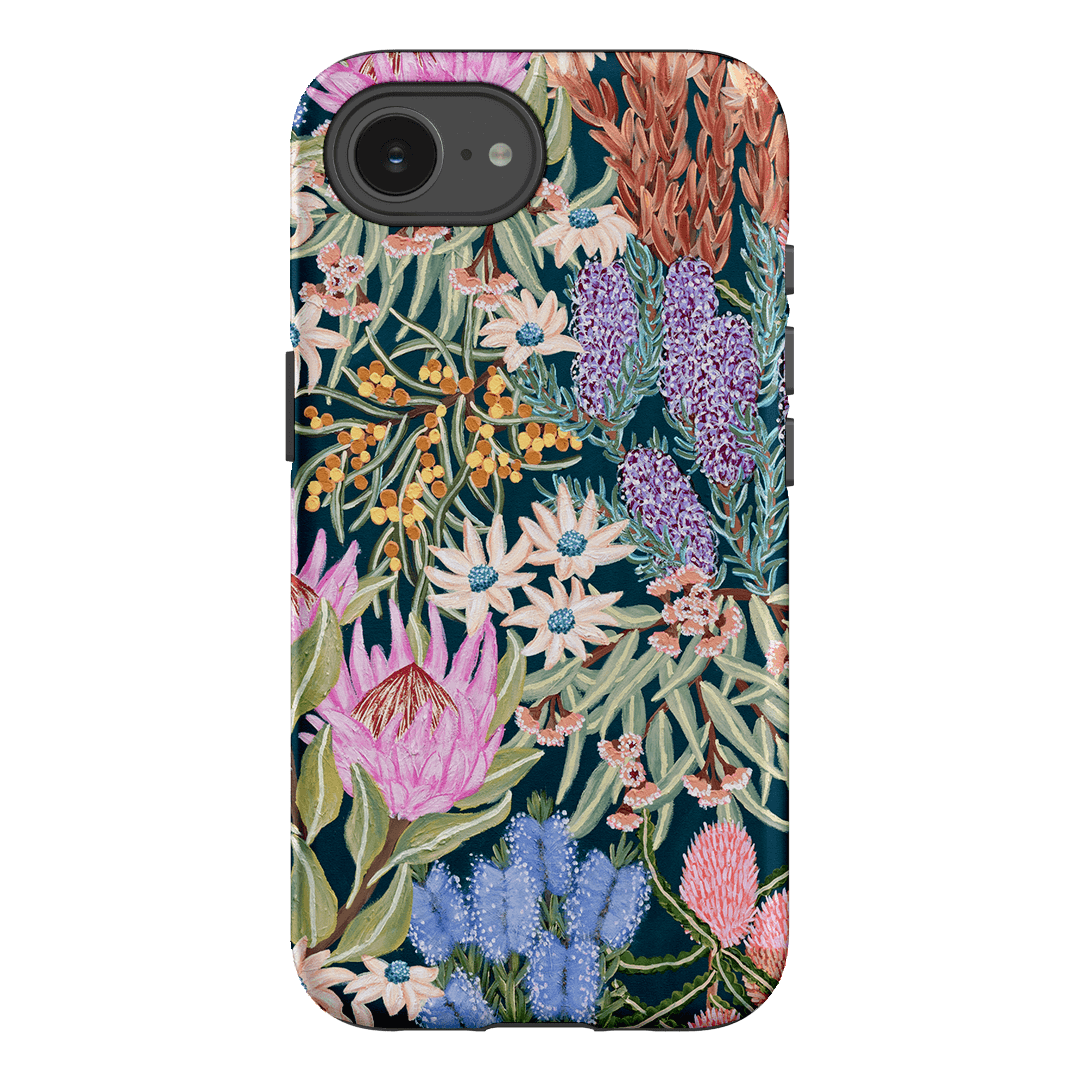 Moonlit Floral Printed Phone Cases iPhone 16E / Armoured by Amy Gibbs - The Dairy