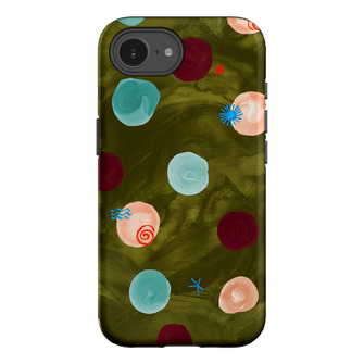 Olive Spot Printed Phone Cases iPhone 16E / Armoured by Charlie Taylor - The Dairy