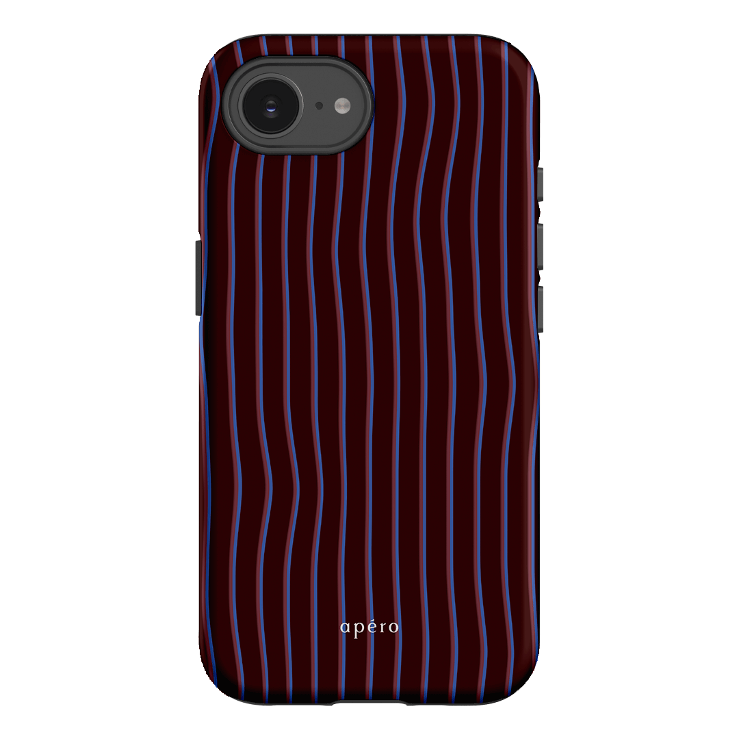 Panama Burgundy Printed Phone Cases iPhone 16E / Armoured by Apero - The Dairy