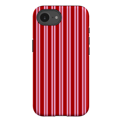 Punch Stripes Printed Phone Cases iPhone 16E / Armoured by The Dairy - The Dairy
