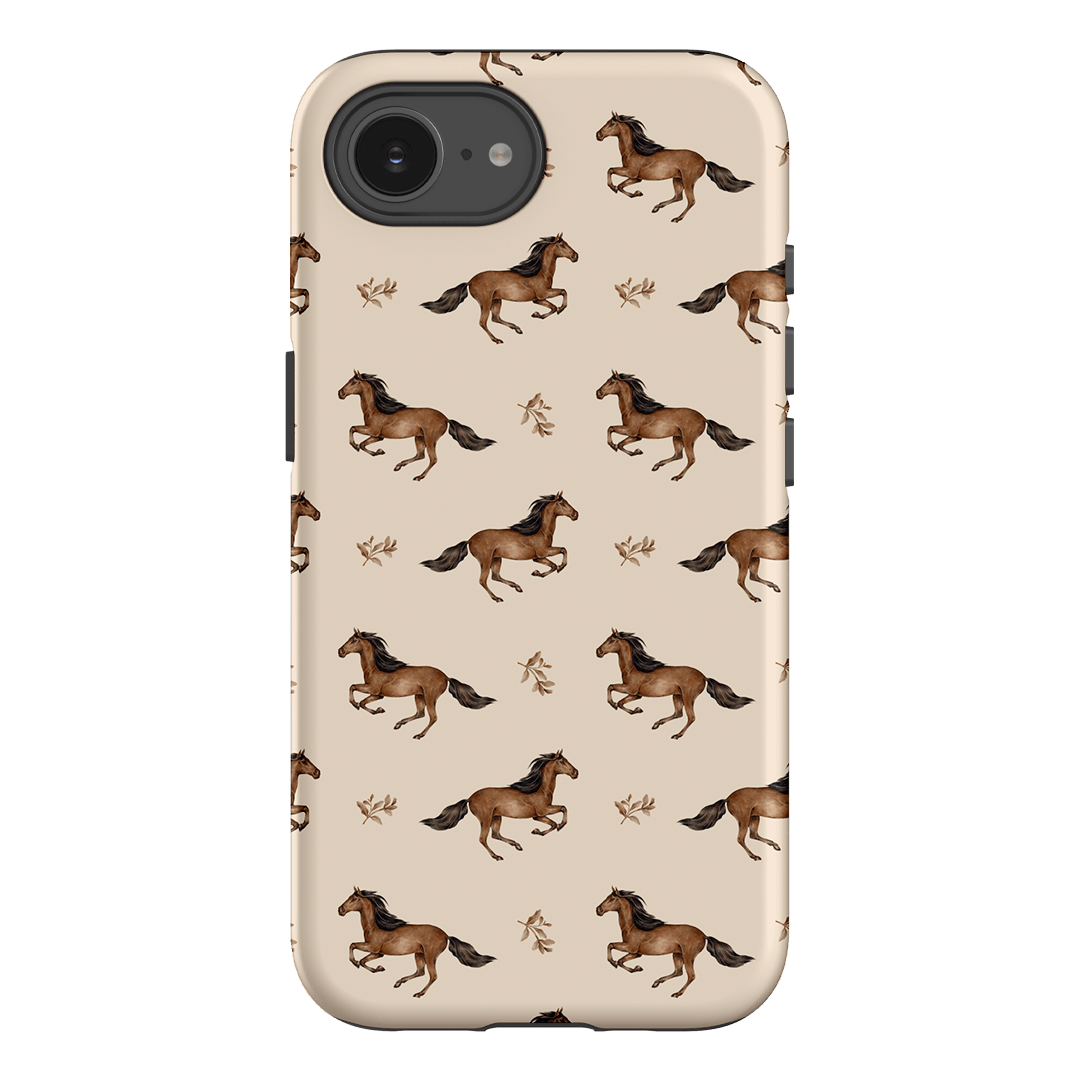Running Horse Printed Phone Cases iPhone 16E / Armoured by Kasiags Art - The Dairy