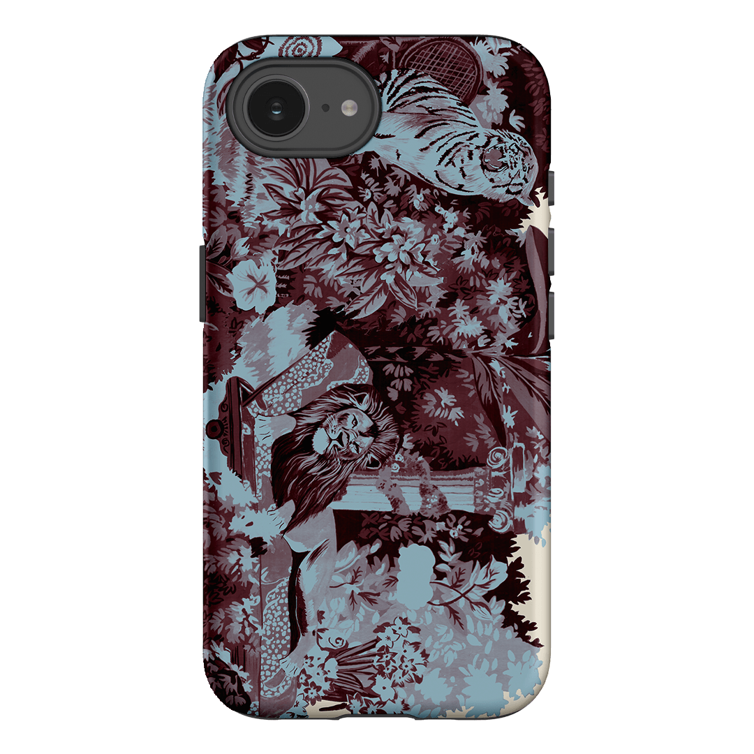Tippi Blue Printed Phone Cases iPhone 16E / Armoured by Desmond & Dempsey - The Dairy