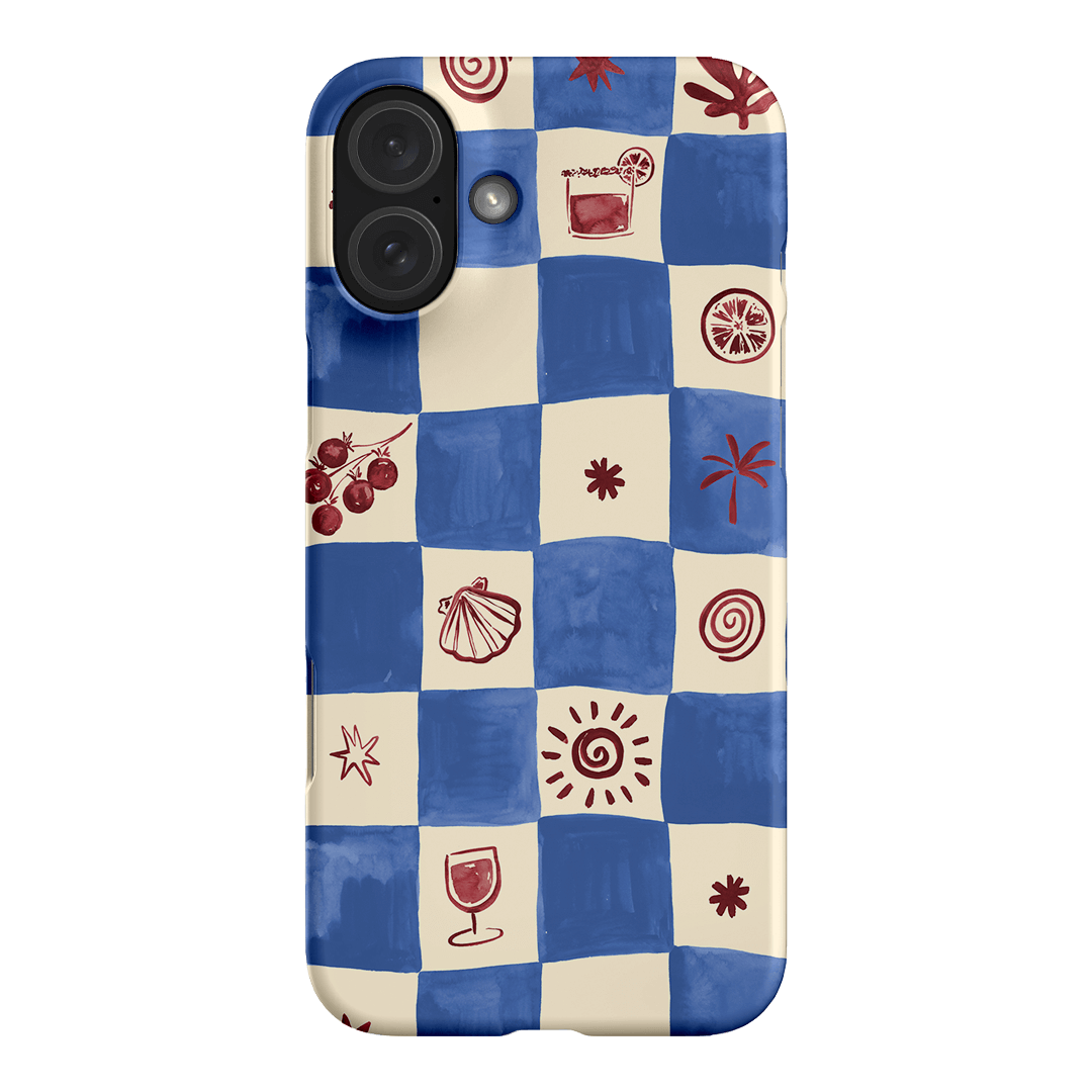 Afternoon Mezze Cornflower Printed Phone Cases iPhone 16 Plus / Snap by Charlie Taylor - The Dairy