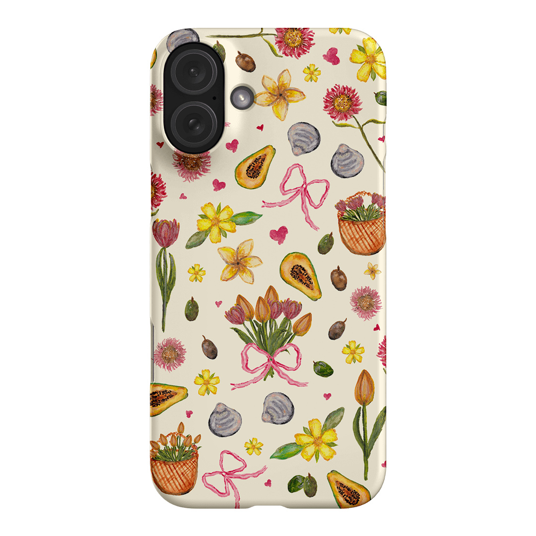 Bouquets & Bows Printed Phone Cases iPhone 16 Plus / Snap by BG. Studio - The Dairy