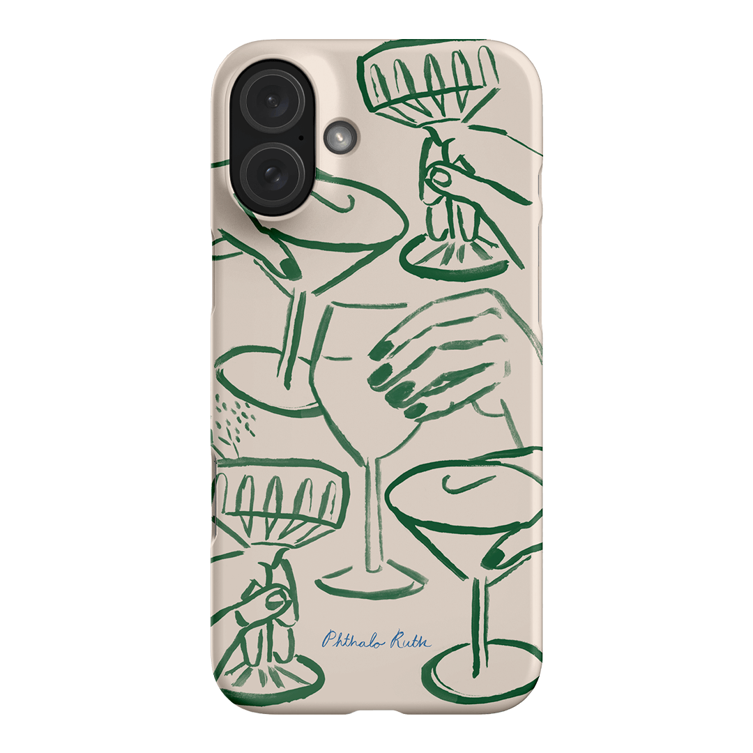 Cheers Printed Phone Cases iPhone 16 Plus / Snap by Phthalo Ruth - The Dairy