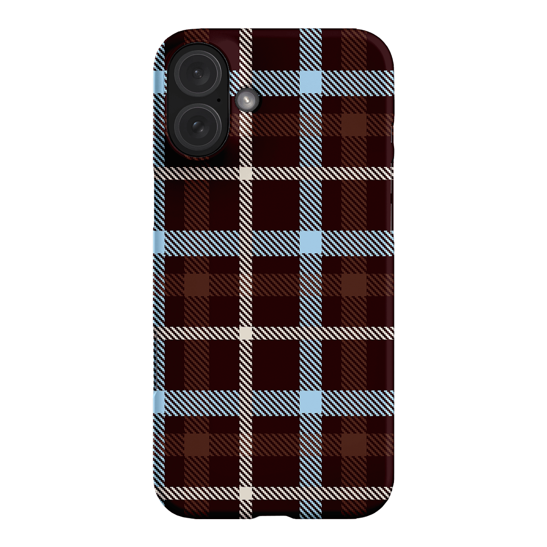 Coco Plaid Printed Phone Cases iPhone 16 Plus / Snap by The Dairy - The Dairy