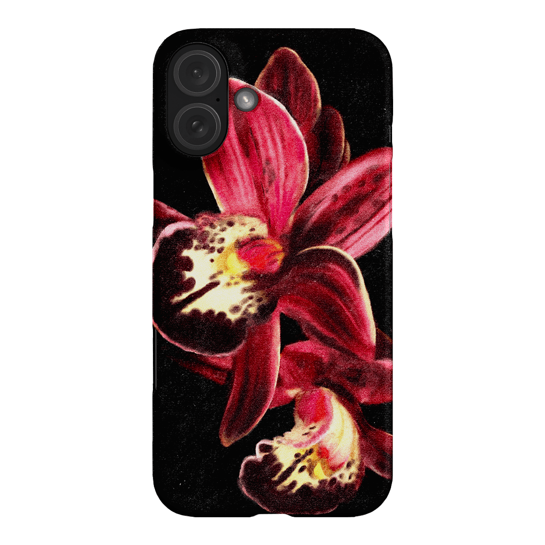 Deep Orchid Printed Phone Cases iPhone 16 Plus / Snap by Sally Hungerford - The Dairy