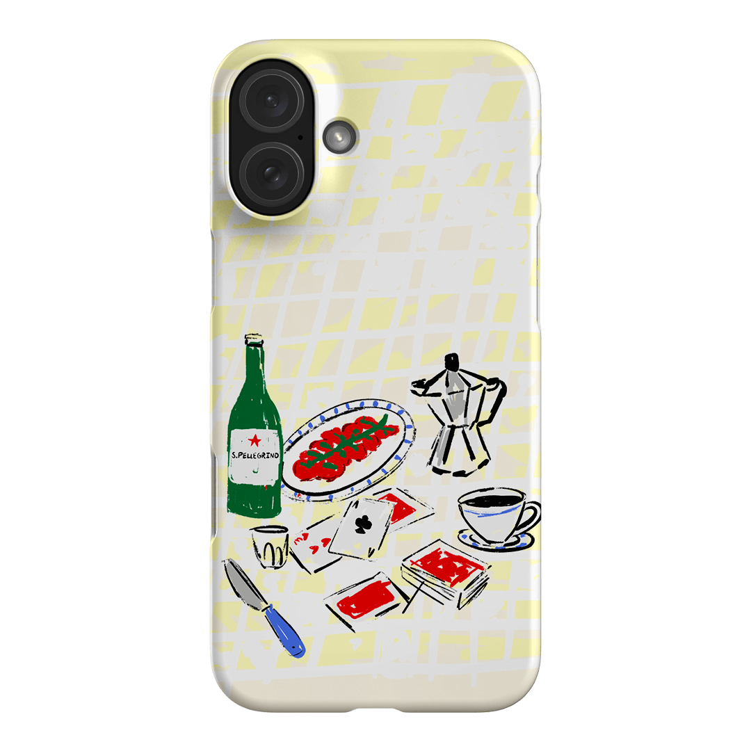 Euro Morning Printed Phone Cases iPhone 16 Plus / Snap by The Dairy - The Dairy