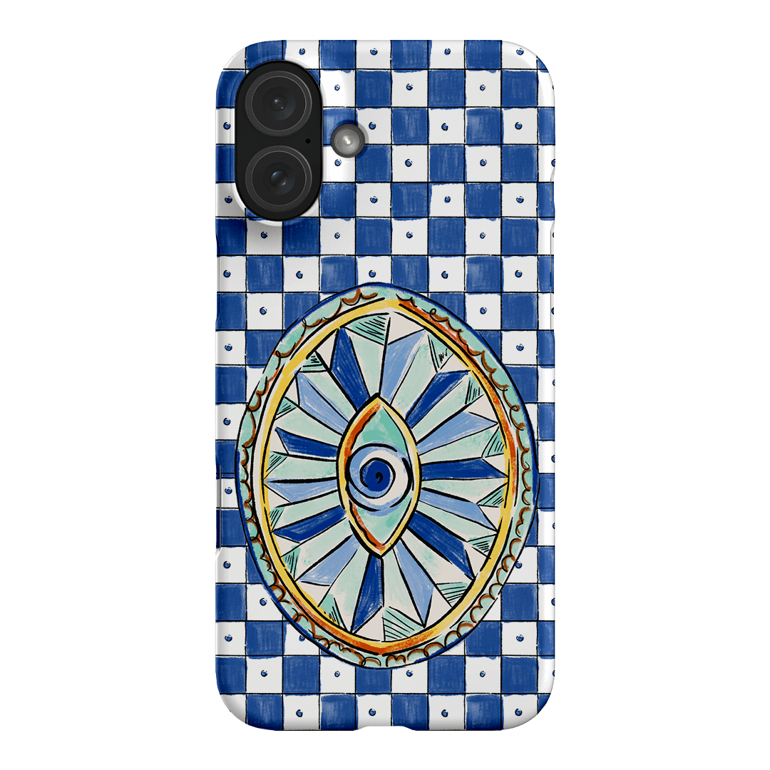 Evil Eye Printed Phone Cases iPhone 16 Plus / Snap by Fenton & Fenton - The Dairy