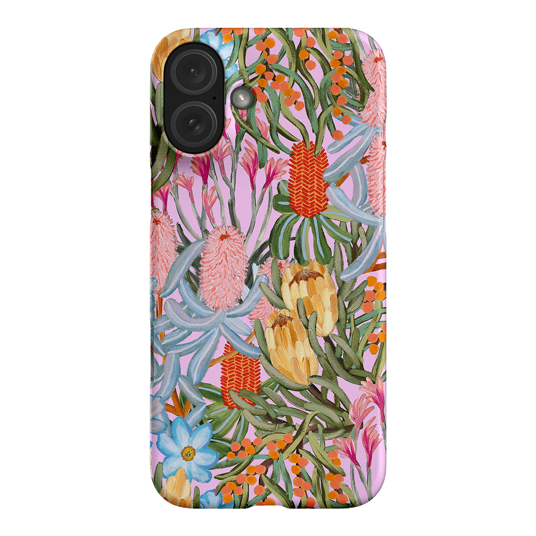 Floral Sorbet Printed Phone Cases iPhone 16 Plus / Snap by Amy Gibbs - The Dairy