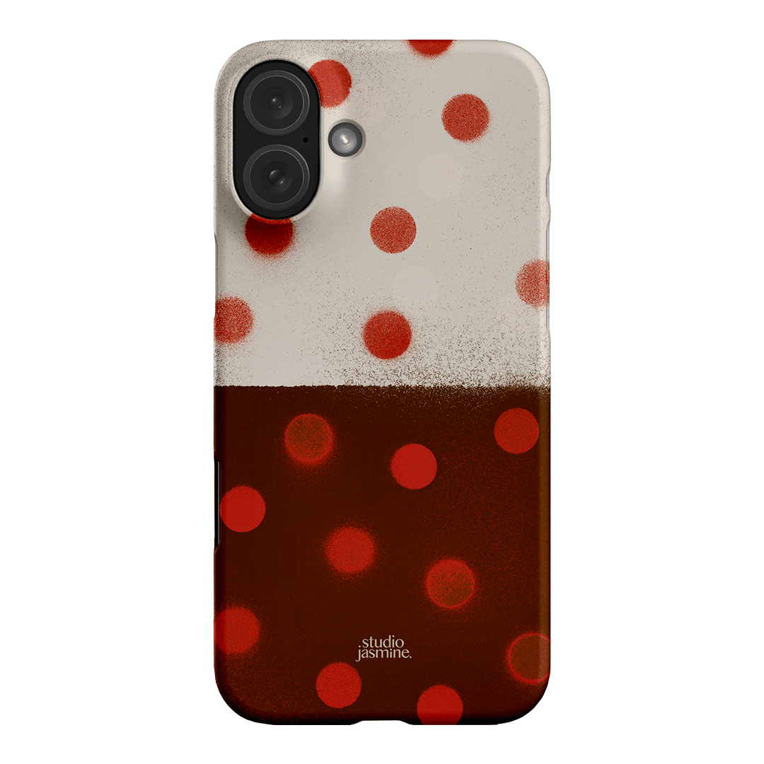 Ladybug Polka Dot Printed Phone Cases iPhone 16 Plus / Snap by Jasmine Dowling - The Dairy