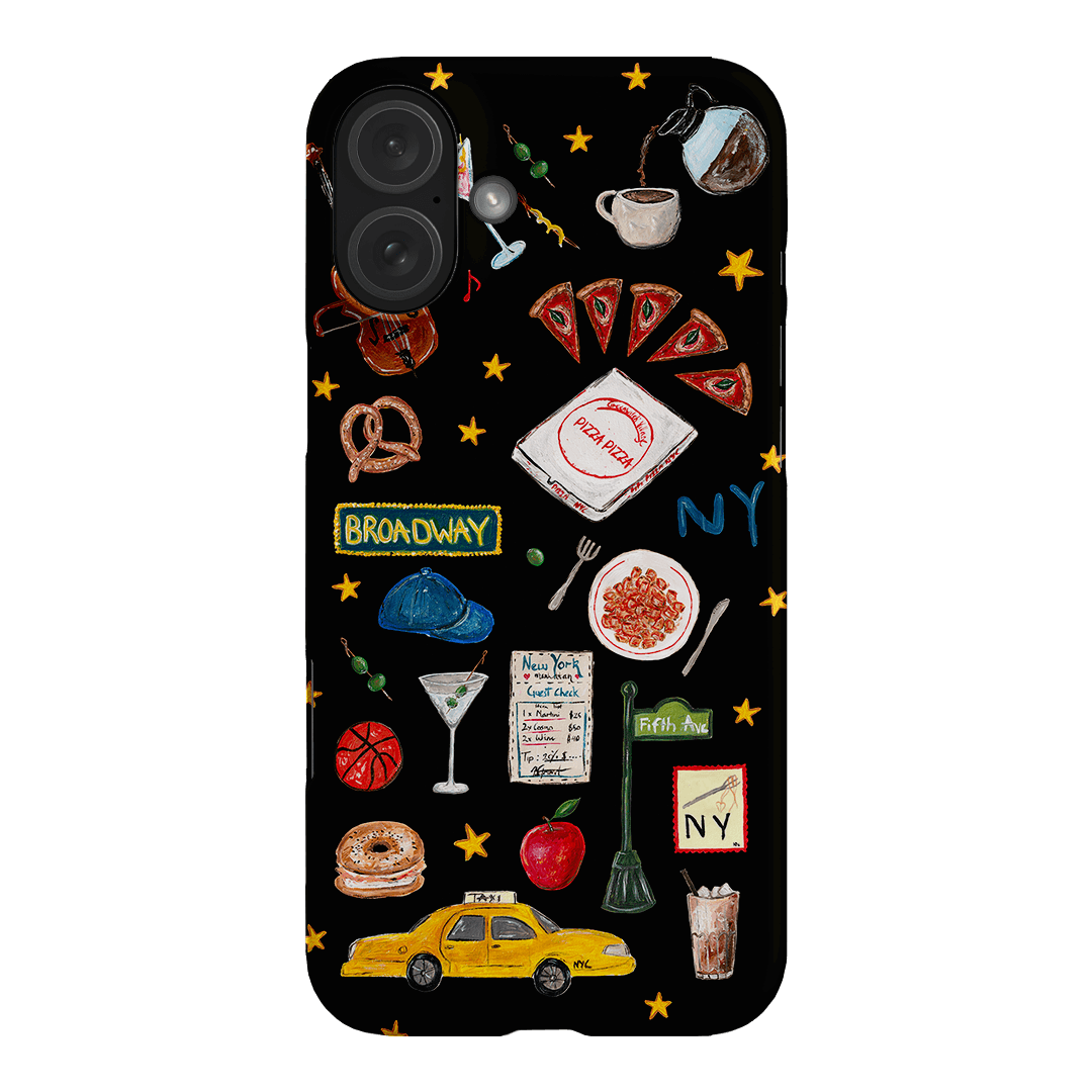 NYC Noir Printed Phone Cases iPhone 16 Plus / Snap by BG. Studio - The Dairy