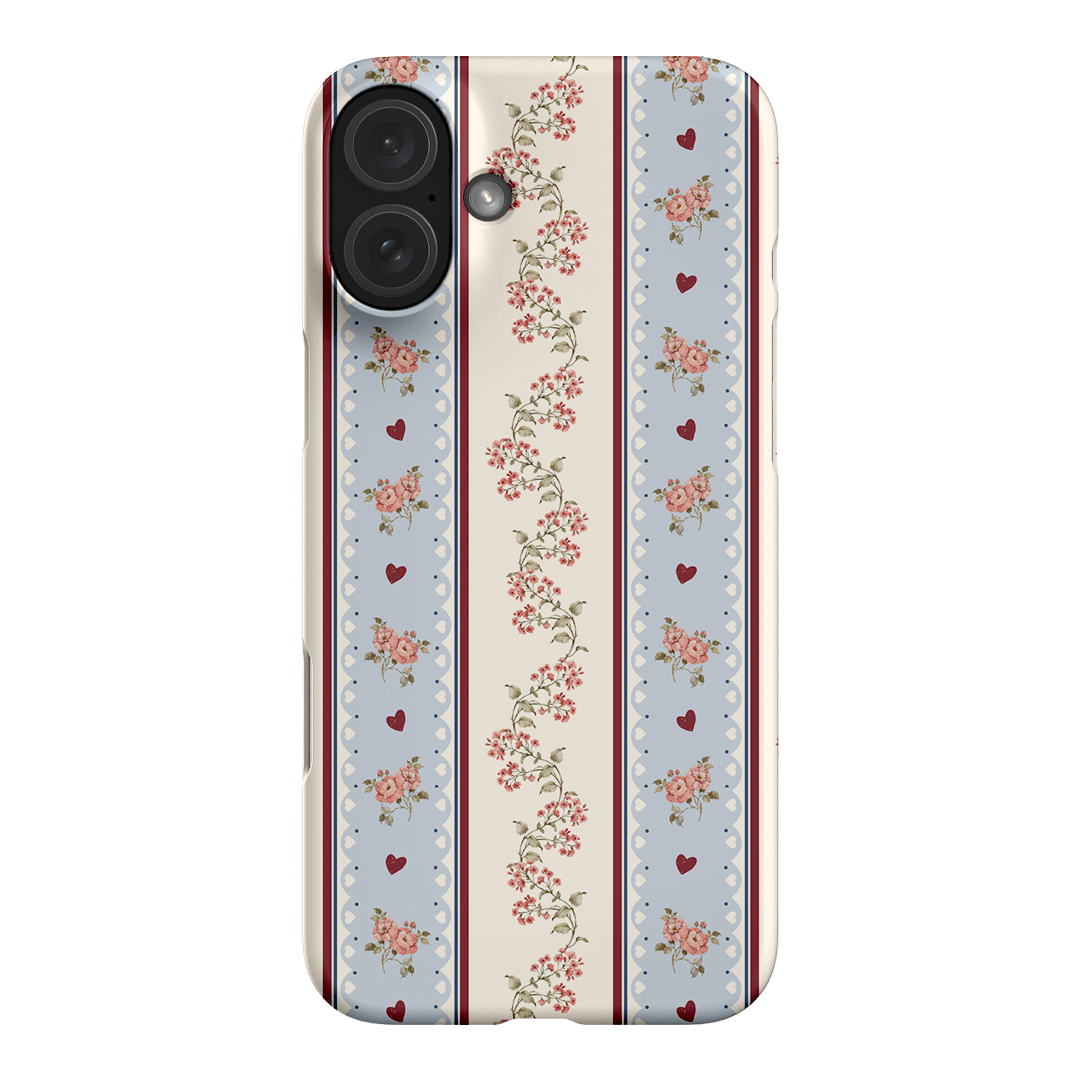 Pastel Stripe Printed Phone Cases iPhone 16 Plus / Snap by Kasiags Art - The Dairy