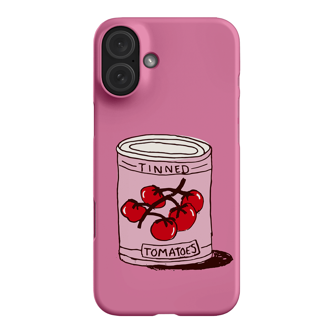 Saucy Pink Printed Phone Cases iPhone 16 Plus / Snap by The Dairy - The Dairy