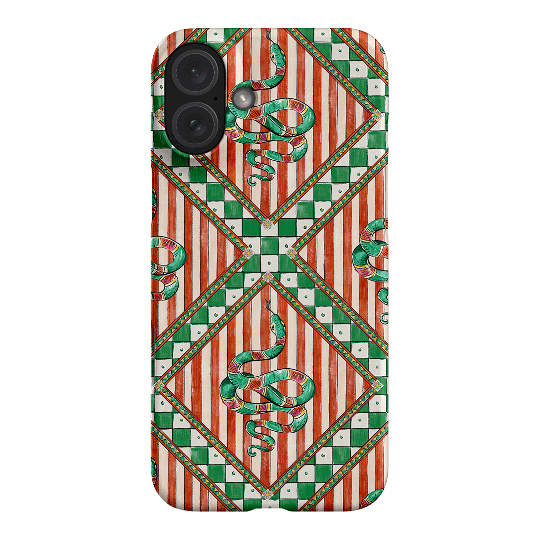 Serpent Printed Phone Cases iPhone 16 Plus / Snap by Fenton & Fenton - The Dairy