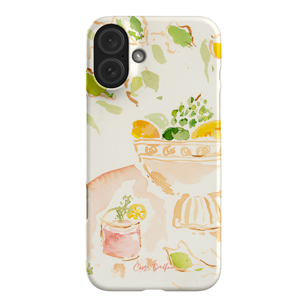 Sorrento Printed Phone Cases iPhone 16 Plus / Snap by Cass Deller - The Dairy