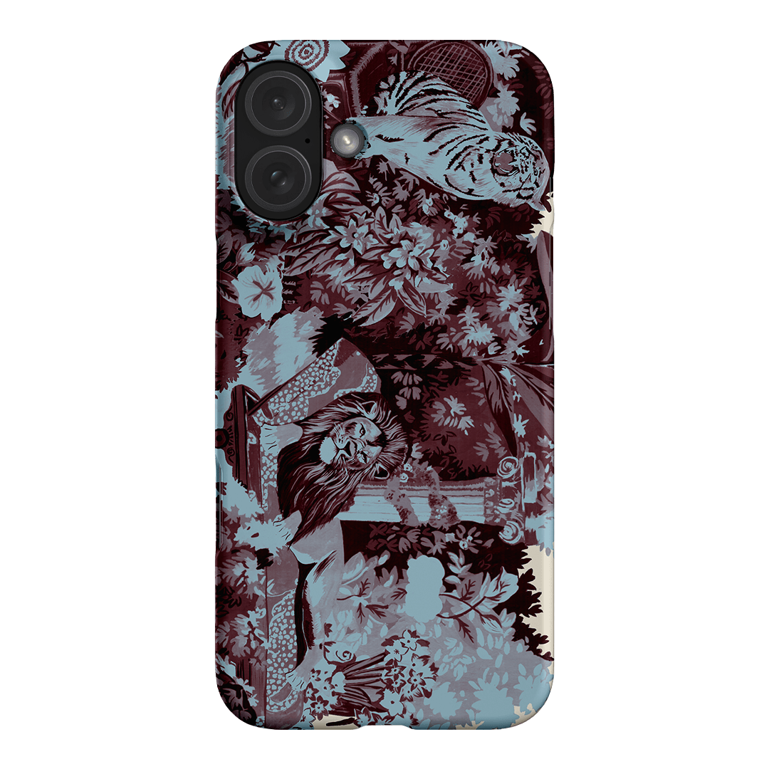 Tippi Blue Printed Phone Cases iPhone 16 Plus / Snap by Desmond & Dempsey - The Dairy