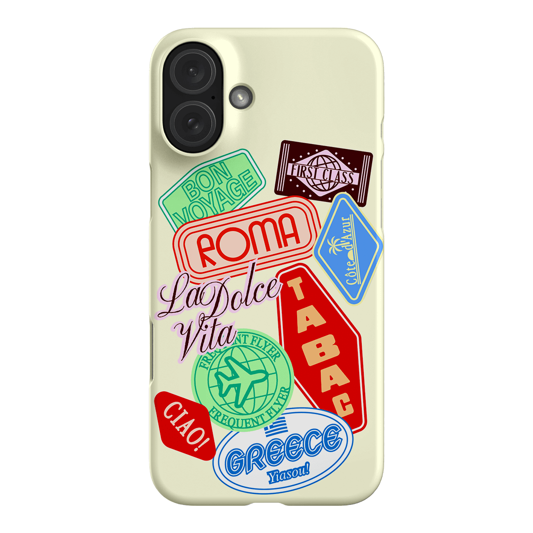 Well Travelled Printed Phone Cases iPhone 16 Plus / Snap by The Dairy - The Dairy