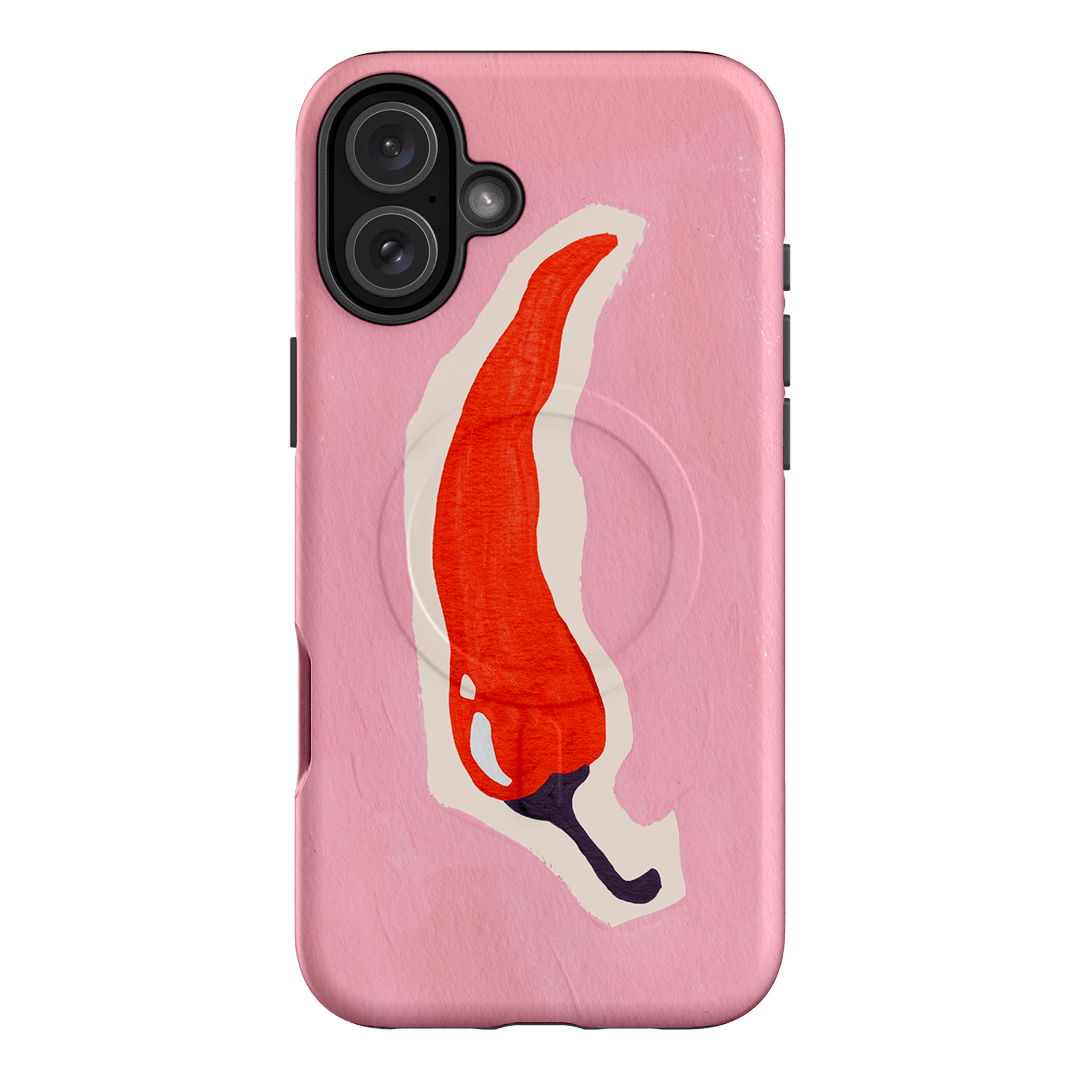 Chilli Printed Phone Cases iPhone 16 Plus / Armoured MagSafe by Studio Bon - The Dairy