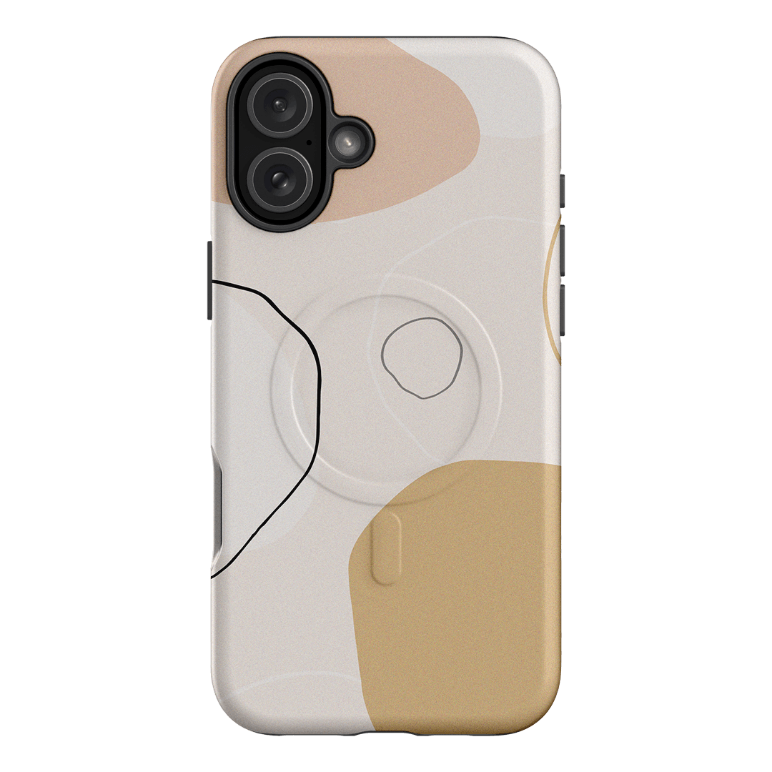 Clay Lines Printed Phone Cases iPhone 16 Plus / Armoured MagSafe by Cass Deller - The Dairy