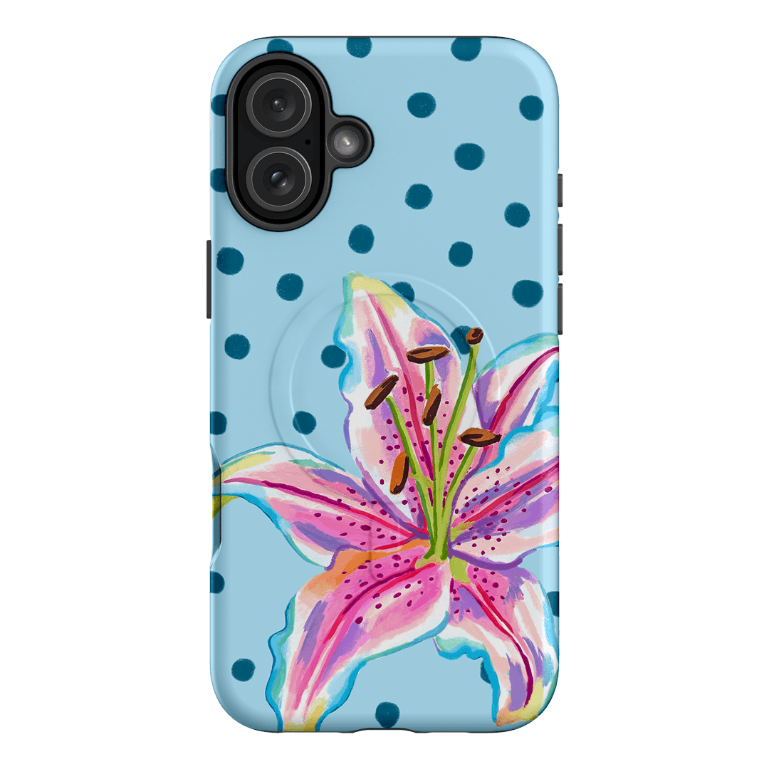 Lily Confetti Printed Phone Cases iPhone 16 Plus / Armoured MagSafe by Femke Studio - The Dairy