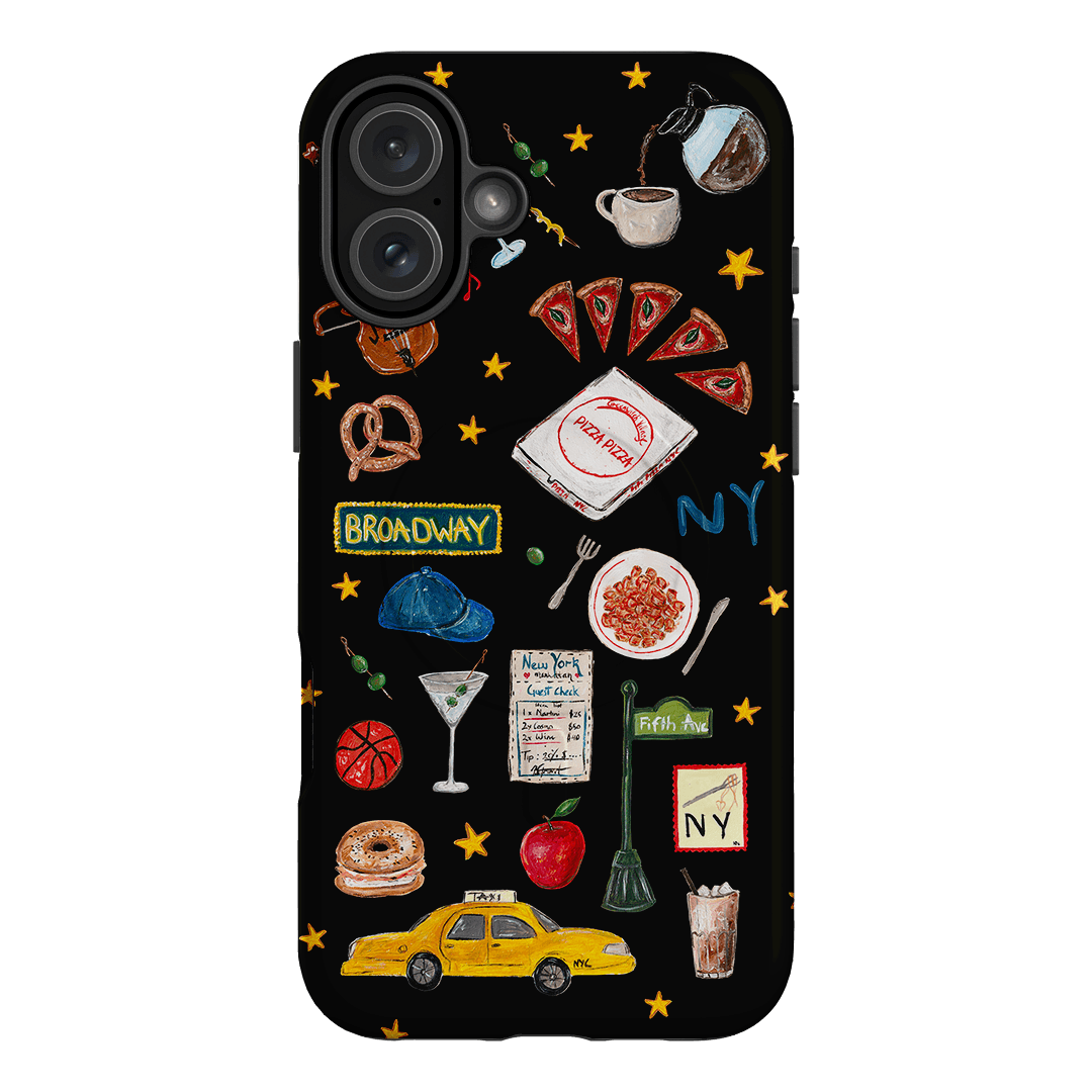 NYC Noir Printed Phone Cases iPhone 16 Plus / Armoured MagSafe by BG. Studio - The Dairy