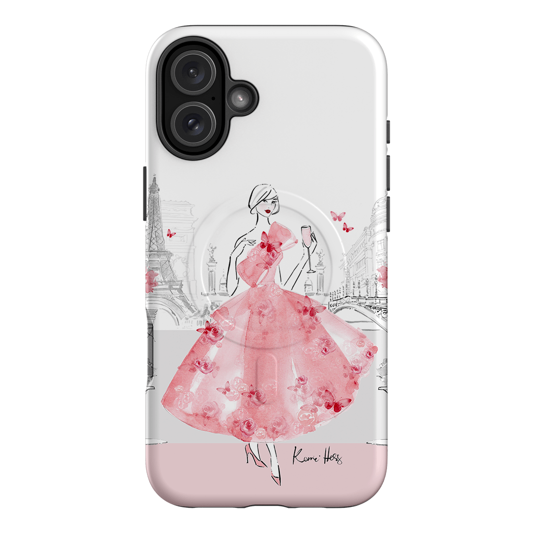 Rose Paris Printed Phone Cases iPhone 16 Plus / Armoured MagSafe by Kerrie Hess - The Dairy