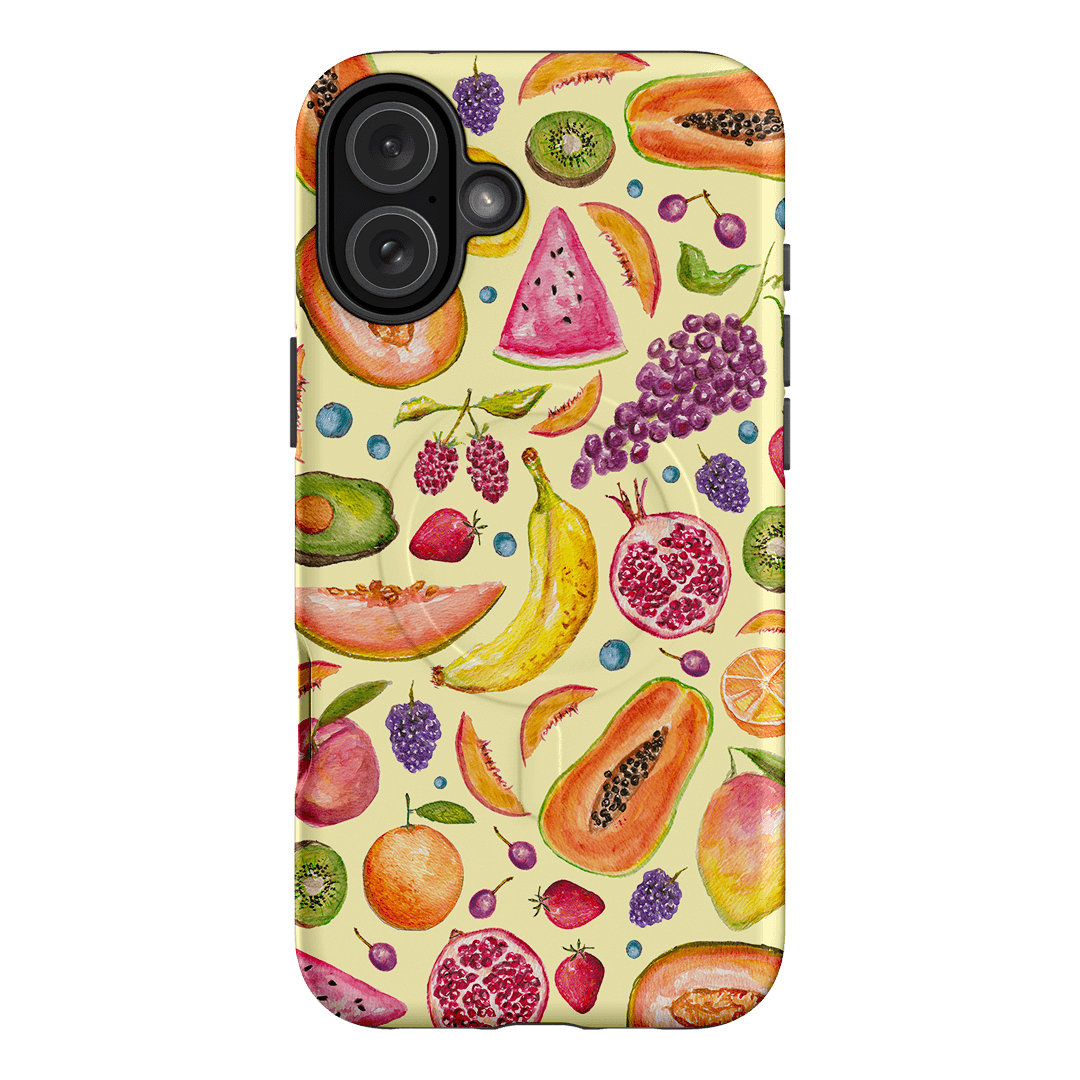 Tutti Fruitti Printed Phone Cases iPhone 16 Plus / Armoured MagSafe by BG. Studio - The Dairy