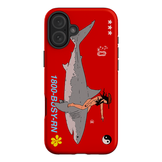 1800-Busy Rn in Red Printed Phone Cases iPhone 16 Plus / Armoured by Easty Beasty - The Dairy