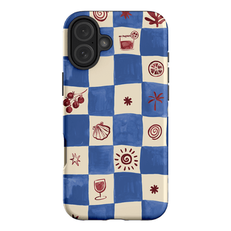 Afternoon Mezze Cornflower Printed Phone Cases iPhone 16 Plus / Armoured by Charlie Taylor - The Dairy