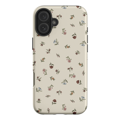 Butter Ditsy Printed Phone Cases iPhone 16 Plus / Armoured by Veronica Tucker - The Dairy