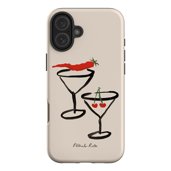 Chilli Cherry Printed Phone Cases by Phthalo Ruth - The Dairy