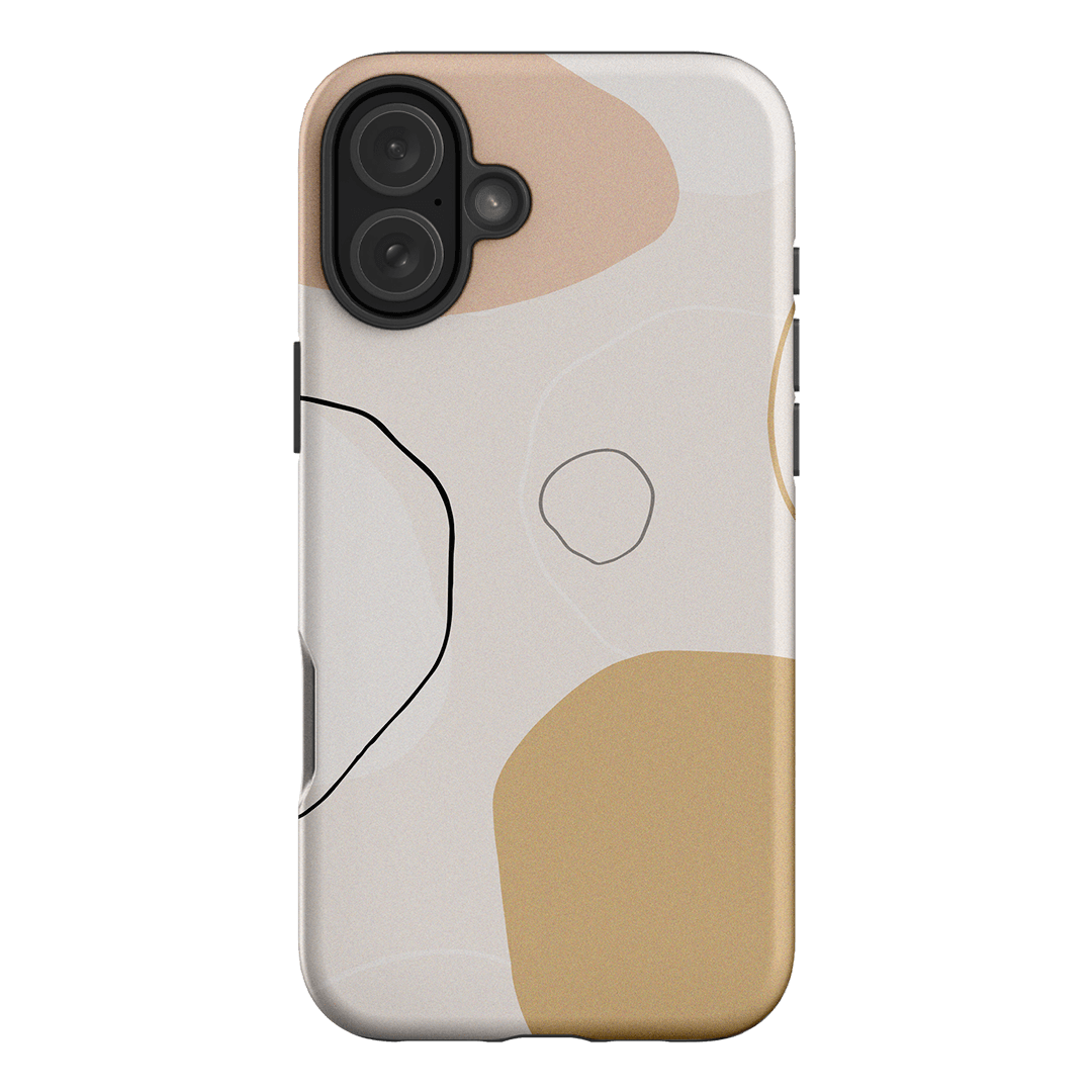 Clay Lines Printed Phone Cases iPhone 16 Plus / Armoured by Cass Deller - The Dairy