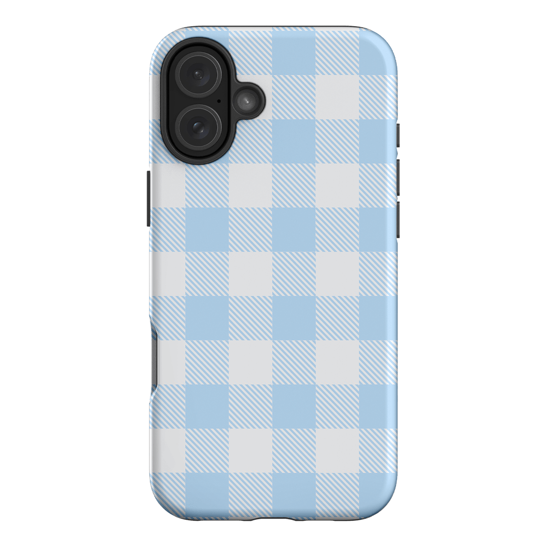 Cloud Plaid Printed Phone Cases iPhone 16 Plus / Armoured by The Dairy - The Dairy
