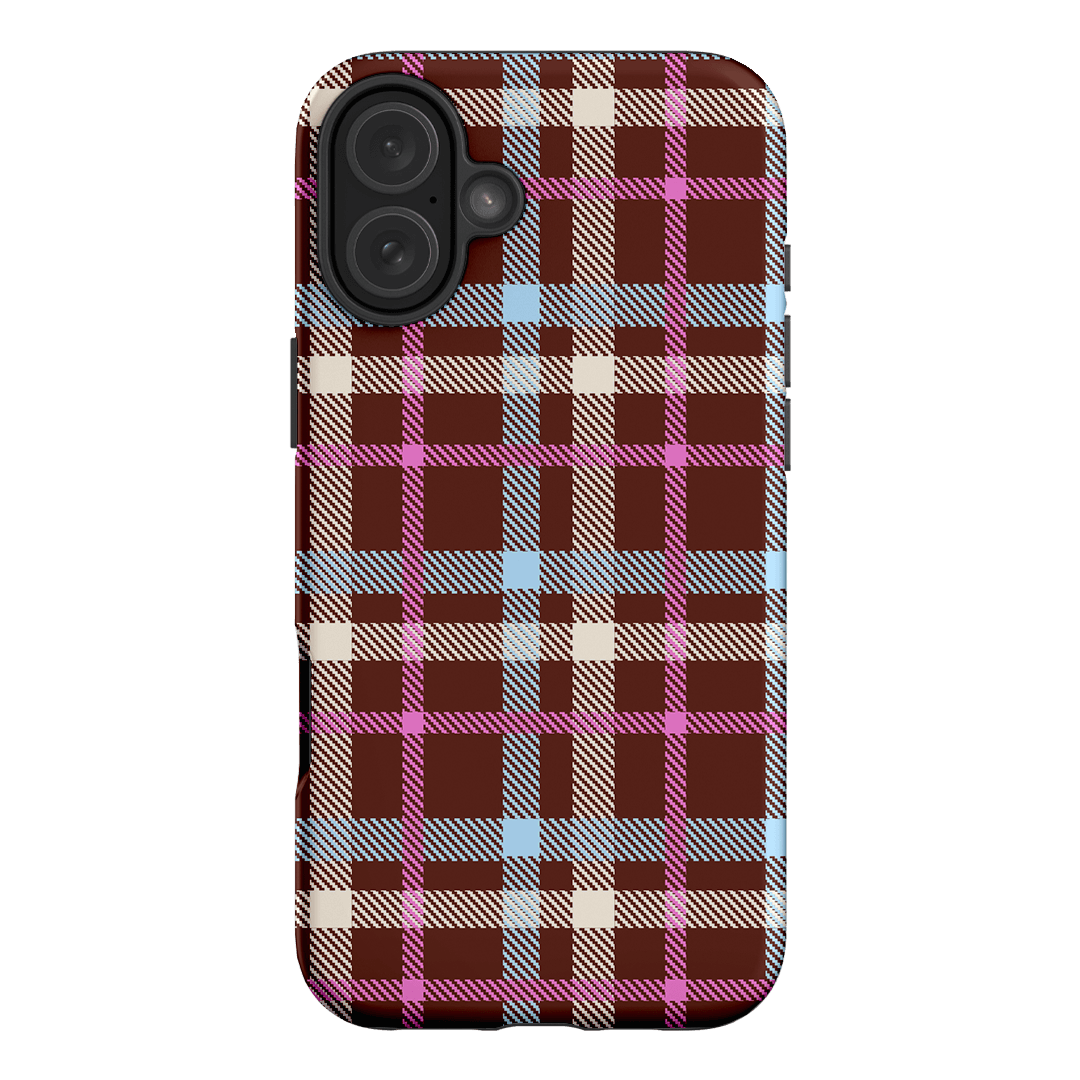 Confetti Plaid Printed Phone Cases iPhone 16 Plus / Armoured by The Dairy - The Dairy