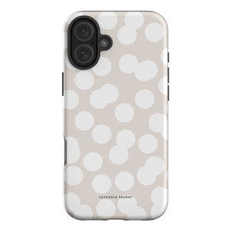 Confetti White Printed Phone Cases iPhone 16 Plus / Armoured by Veronica Tucker - The Dairy