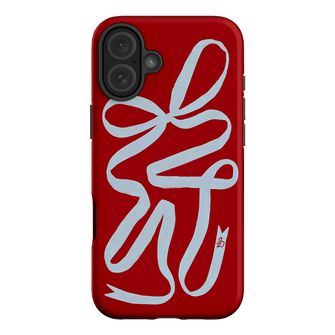 Cottage Ribbon Printed Phone Cases iPhone 16 Plus / Armoured by Jasmine Dowling - The Dairy