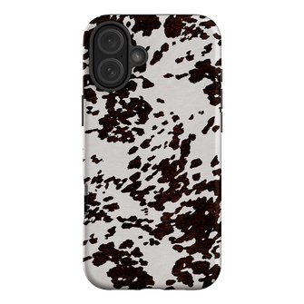 Cowhide Charm Printed Phone Cases iPhone 16 Plus / Armoured by The Dairy - The Dairy