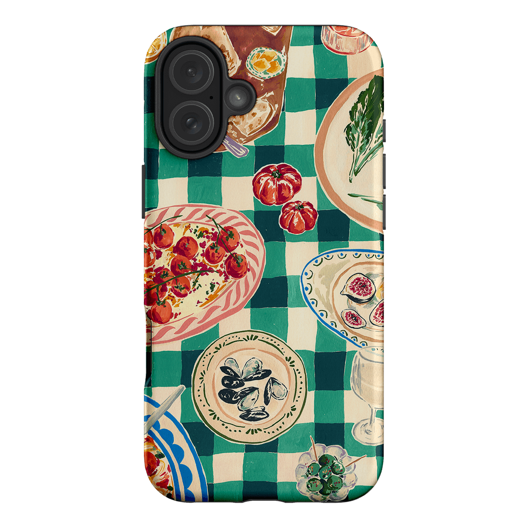 Evening Alfresco Printed Phone Cases iPhone 16 Plus / Armoured by Charlie Taylor - The Dairy